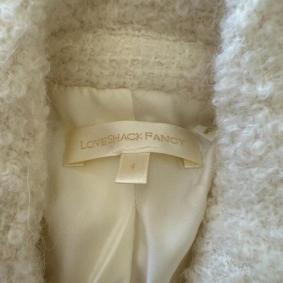 LoveShackFancy  Morrow tailored jacket Size 4 New - Picture 12 of 12